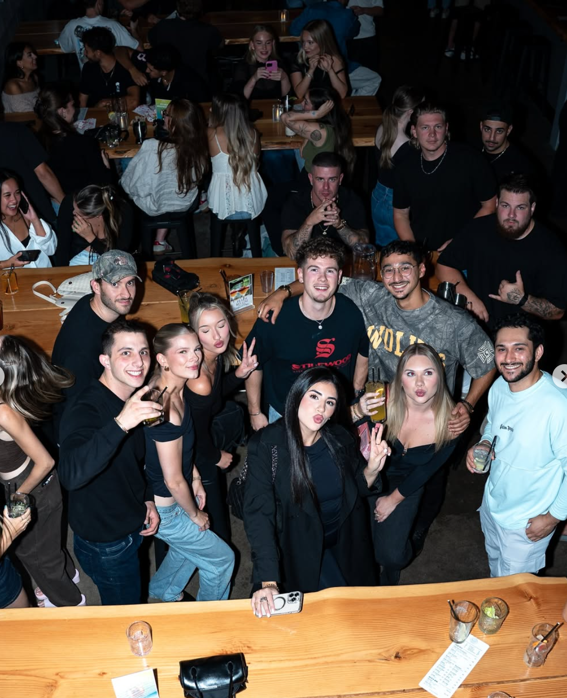 Group of friends at Rocky Point Spirits
